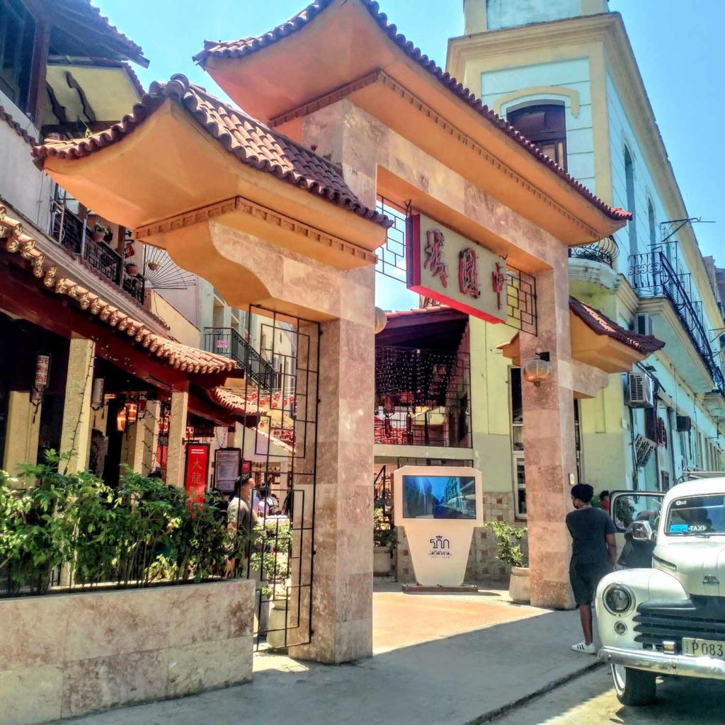 Barrio chino restauracje w Hawanie