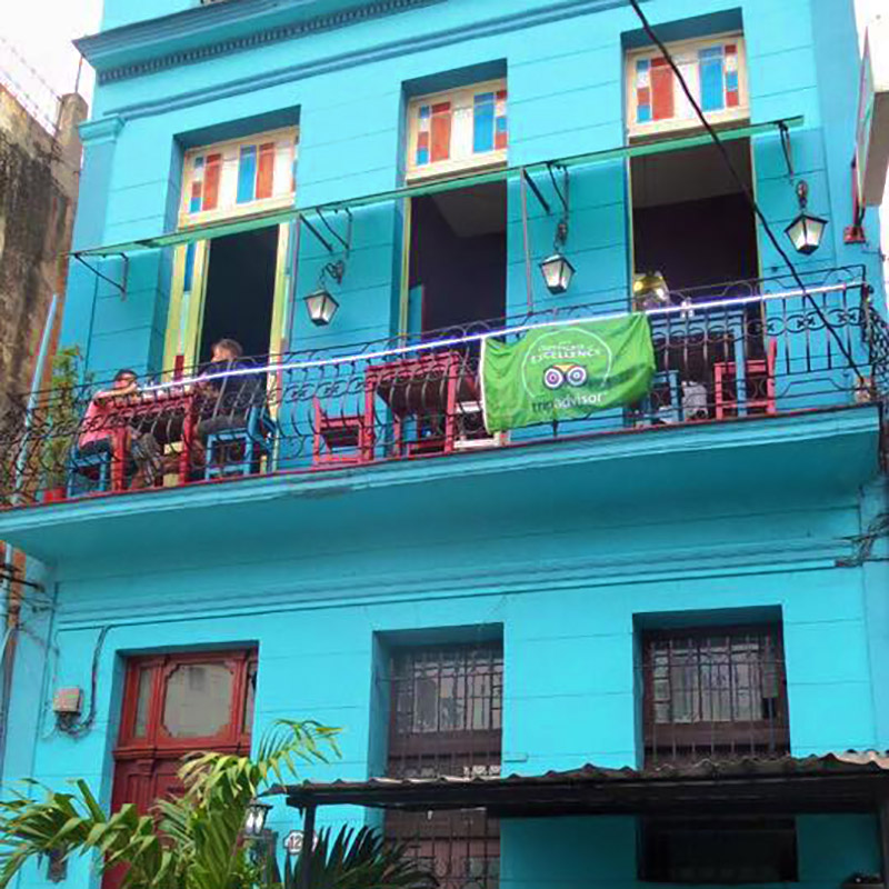 Locos por Cuba restauracje w Hawanie