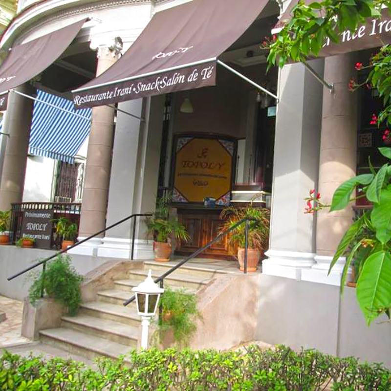 Restaurant Irani Topoly restauracje w Hawanie