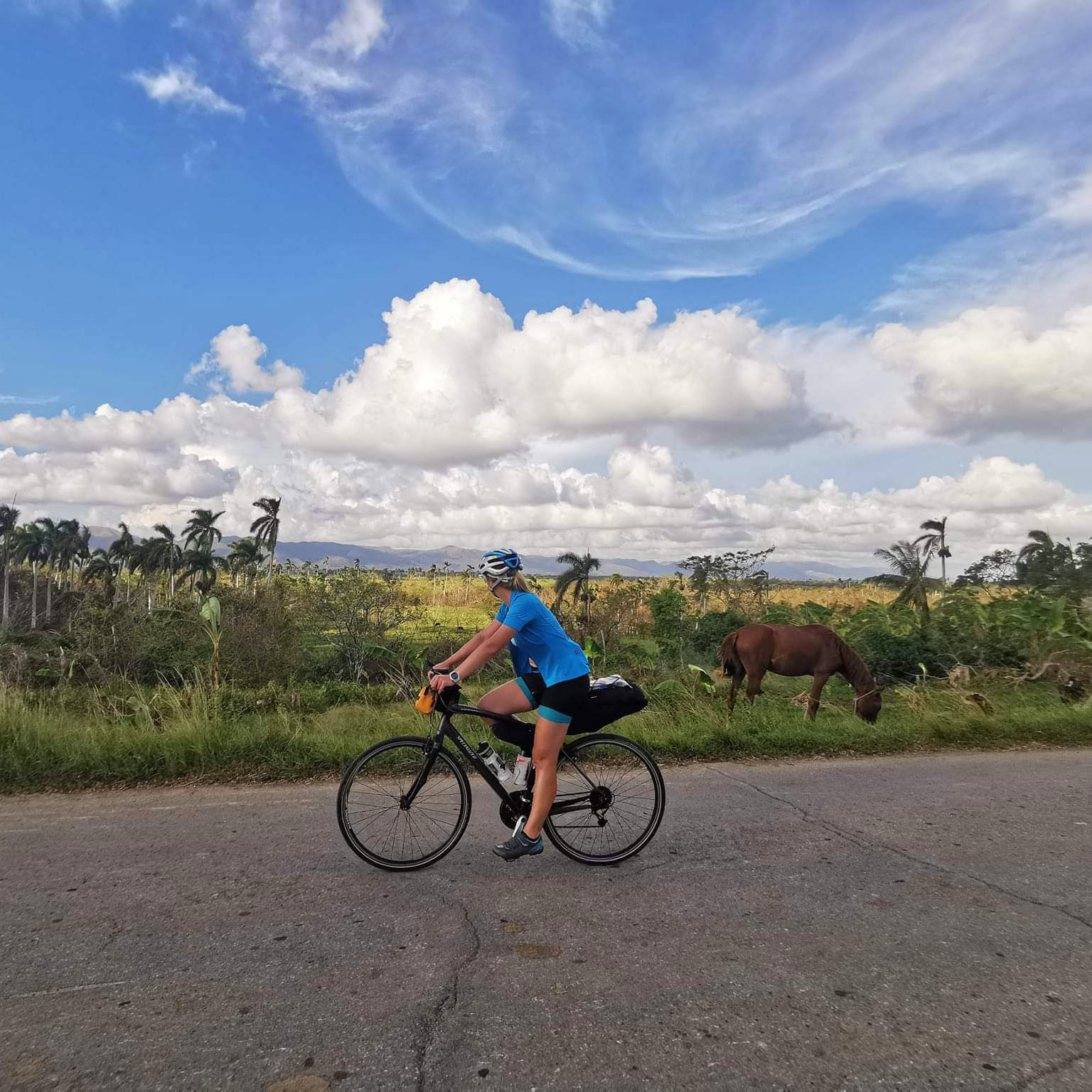 Kuba na rowerze bikepacking