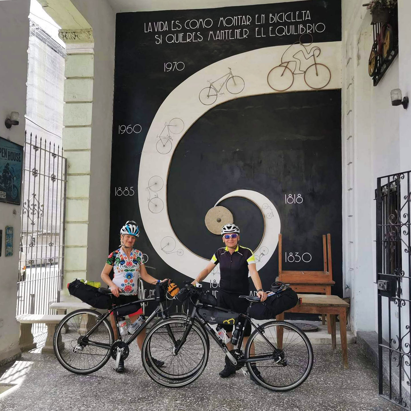 Kuba na rowerze bikepacking